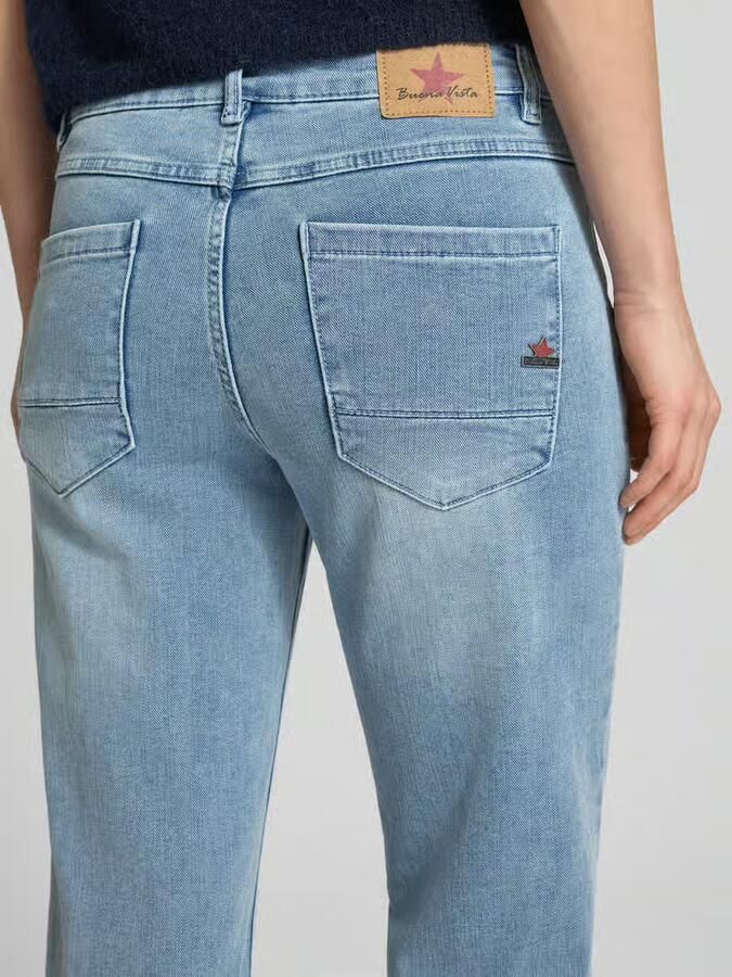 Buena Vista Straight fit jeans met viscose model 'Anna' - Foto 2