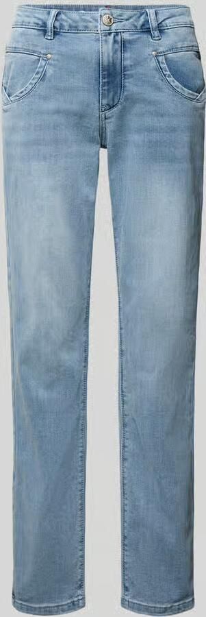 Buena Vista Straight fit jeans met viscose model 'Anna'