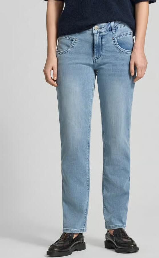 Buena Vista Straight fit jeans met viscosegehalte model 'Anna' - Foto 2
