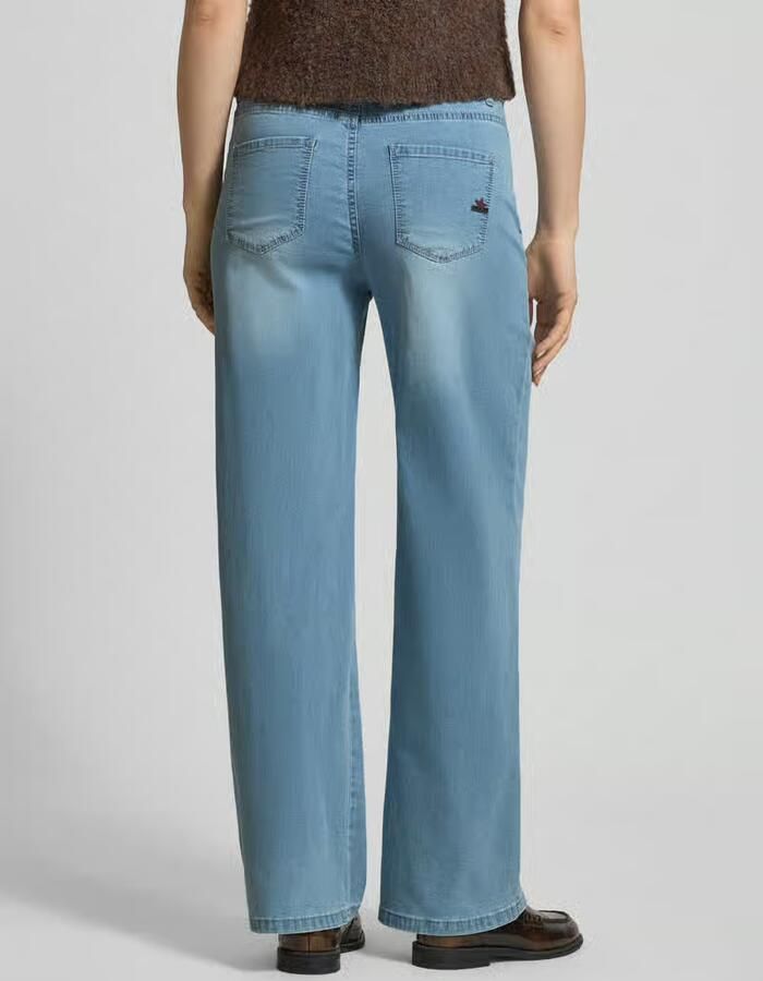 Buena Vista wide fit jeans met lyocell en viscose - Foto 2