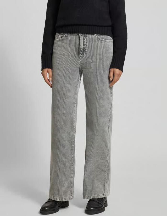 Buena Vista Wide leg corduroy broek met steekzakken - Foto 2
