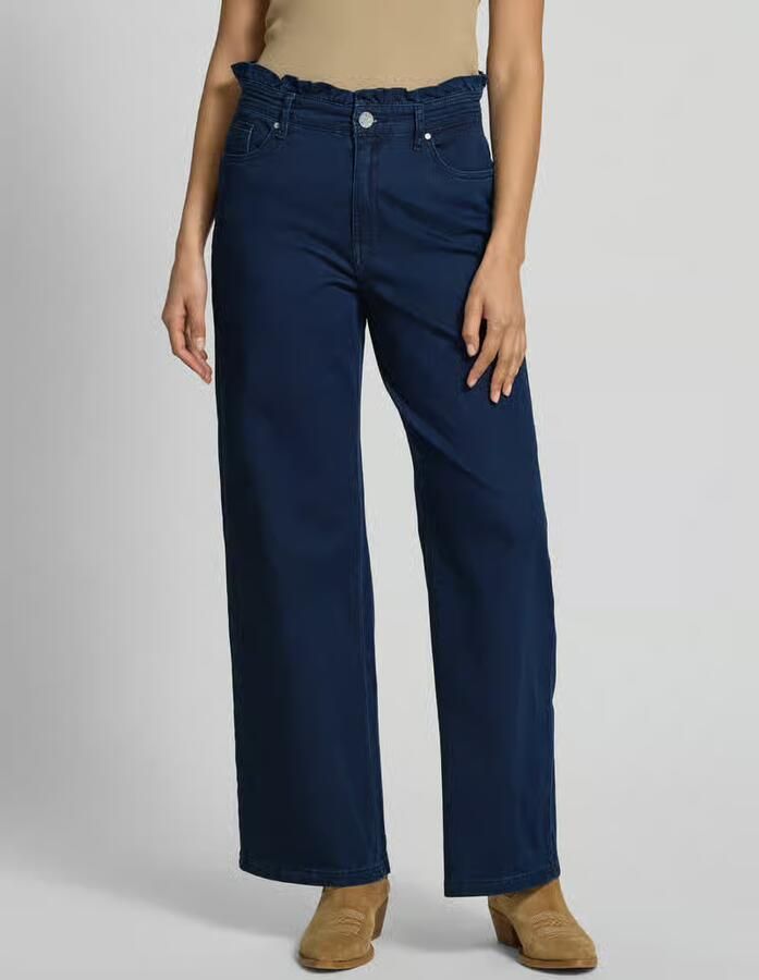Buena Vista Wide leg jeans met ruches - Foto 2