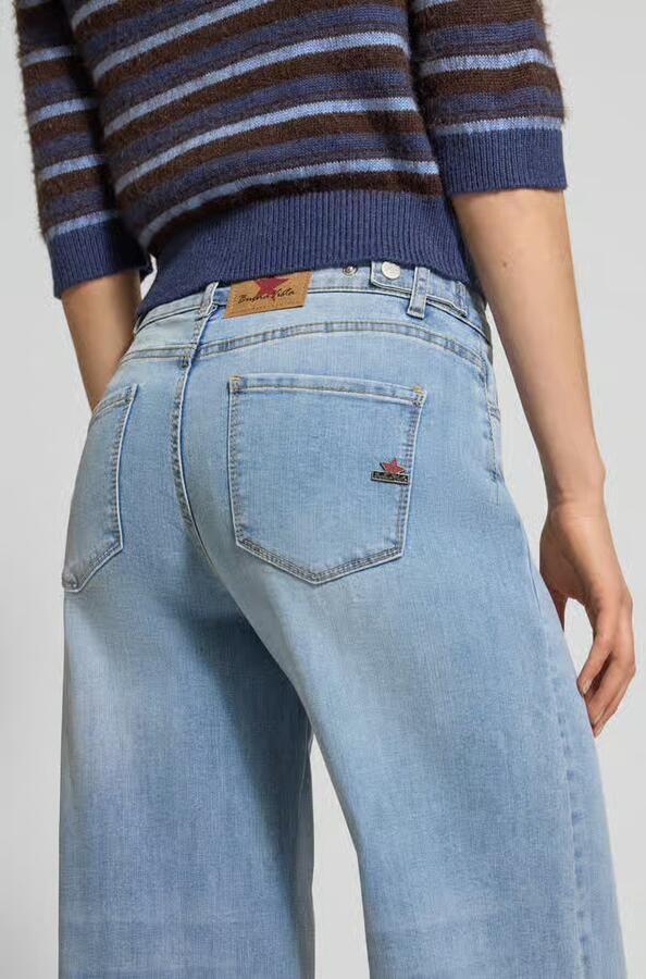 Buena Vista Wide leg jeans met steekzakken - Foto 2