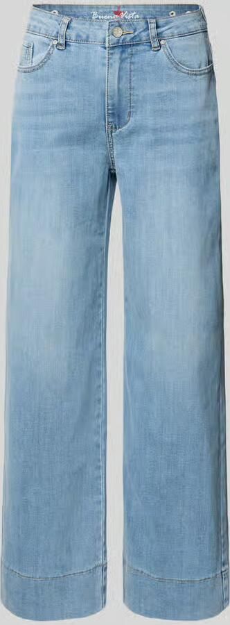 Buena Vista Wide leg jeans met steekzakken - Foto 4