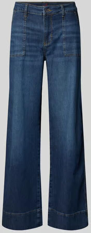 Buena Vista Wide leg jeans met steekzakken - Foto 2