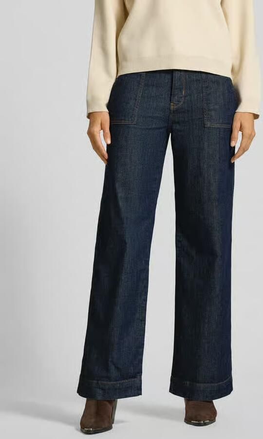 Buena Vista Wide leg jeans met steekzakken - Foto 2