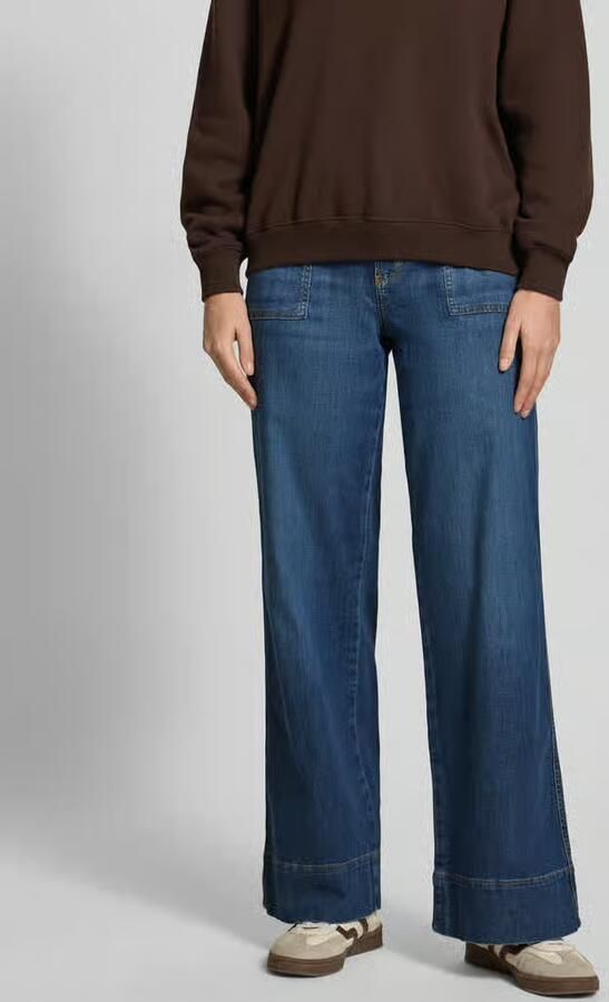 Buena Vista Wide leg jeans met steekzakken - Foto 3
