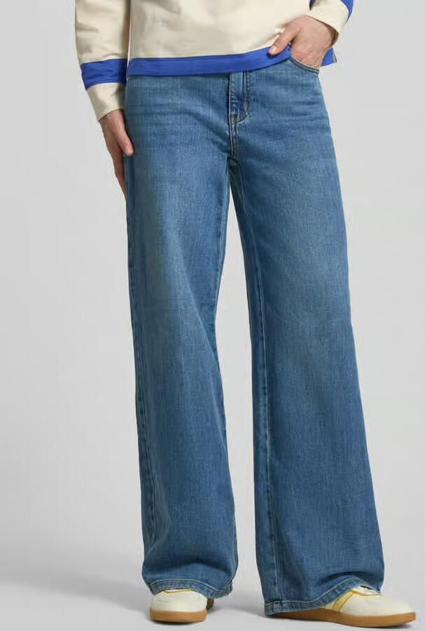 Buena Vista wide leg jeans met strikceintuur - Foto 2