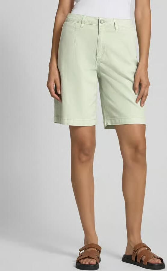 Buena Vista Wide leg korte chino's met steekzakken - Foto 2