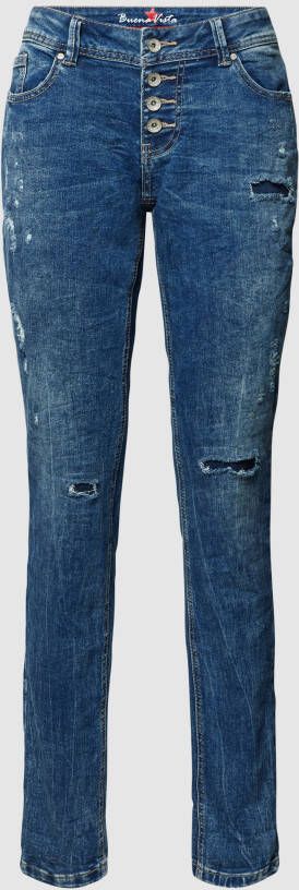 Buena Vista Jeans met knoopsluiting model 'MALIBU'