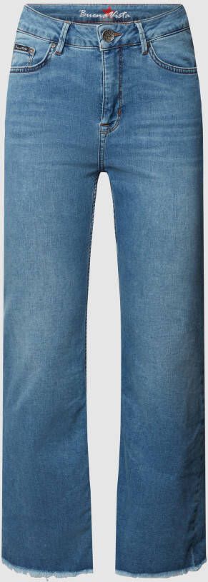 Buena Vista Jeans met labeldetails