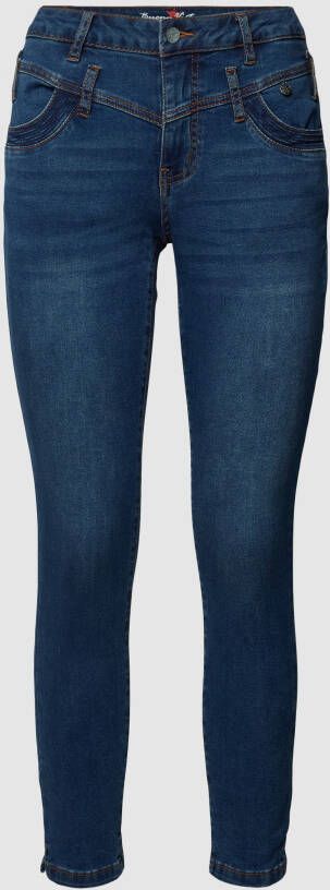 Buena Vista Jeans met labeldetails model 'Florida'