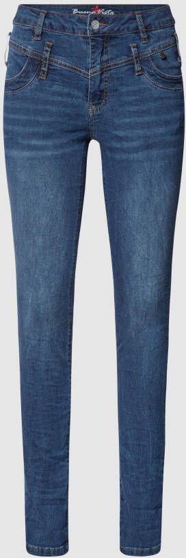 Buena Vista Jeans met smalle pasvorm en stretch model 'Florida'