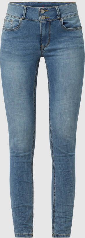 Buena Vista Skinny fit jeans met stretch model 'Tummyless'