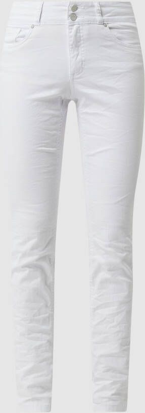 Buena Vista Slim fit jeans met stretch model 'Tummyless'