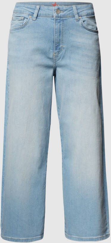 Buena Vista Wide leg jeans in used-look
