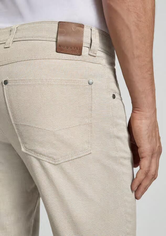 Bugatti Regular fit broek met stretch