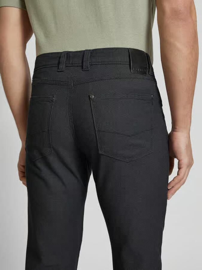 Bugatti Gekleurde broek met stretch - Foto 2