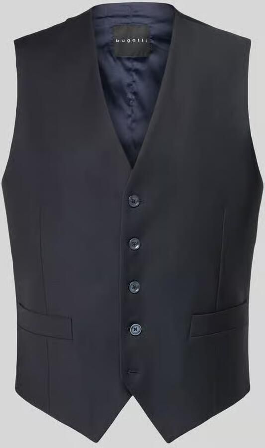 Bugatti Gilet met V-hals