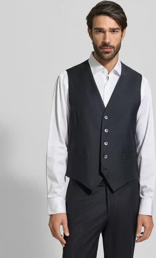 Bugatti Gilet met V-hals - Foto 2