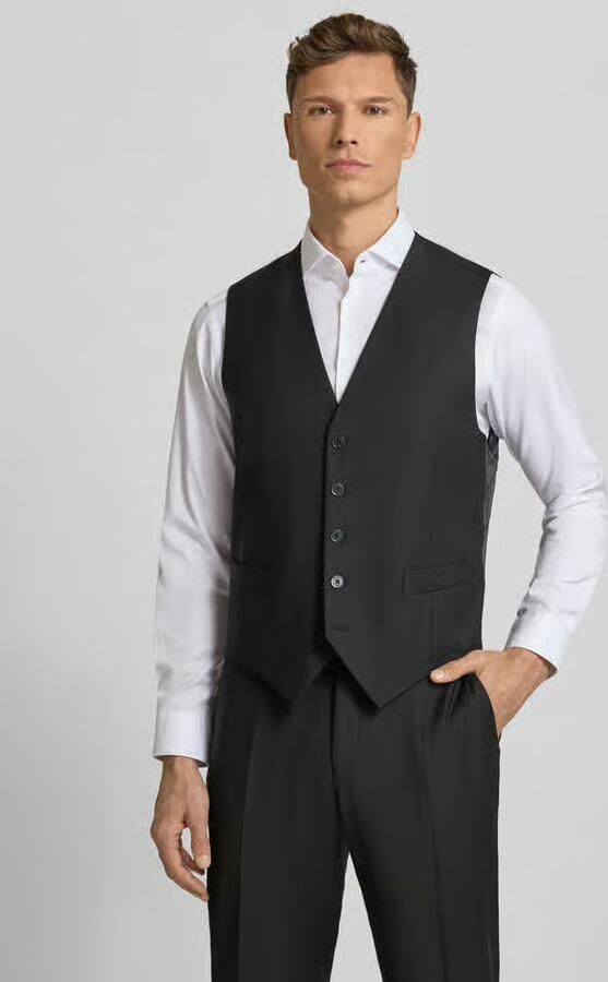 Bugatti Gilet met V-hals - Foto 2