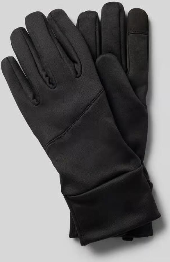 Bugatti Handschoenen van elastische materiaalmix