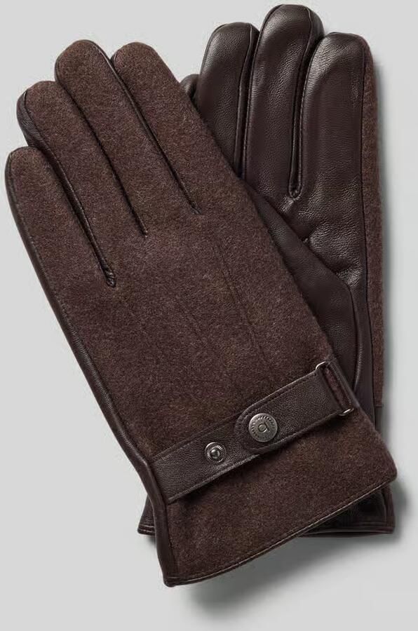 Bugatti Handschoenen van viscosemix met trensje