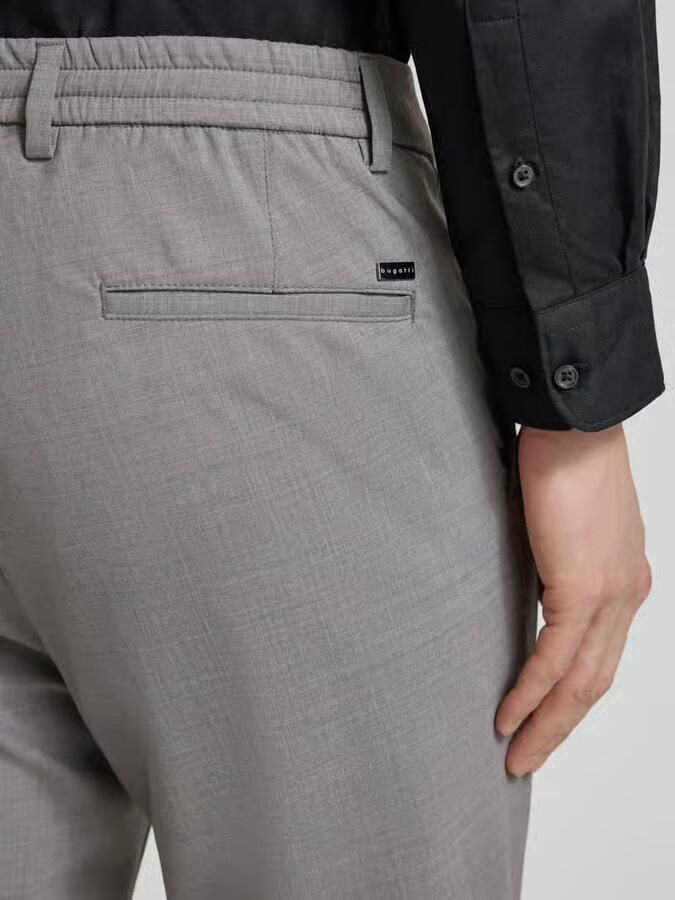Bugatti loose fit broek met achterzakken