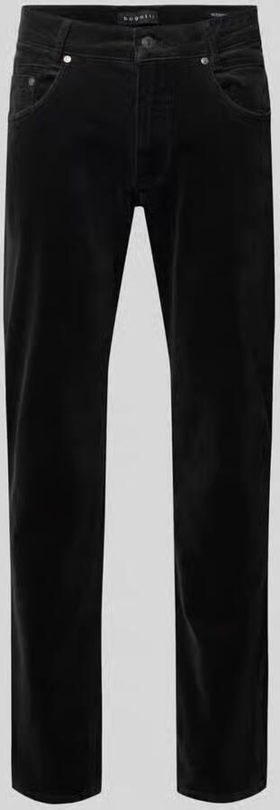 Bugatti Modern fit corduroy broek met 5-pocketmodel