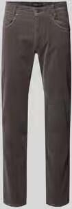 Bugatti Modern fit corduroy broek met 5-pocketmodel