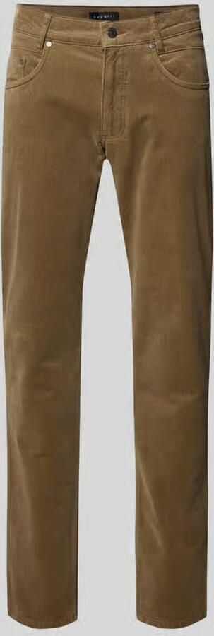 Bugatti Modern fit corduroy broek met 5-pocketmodel