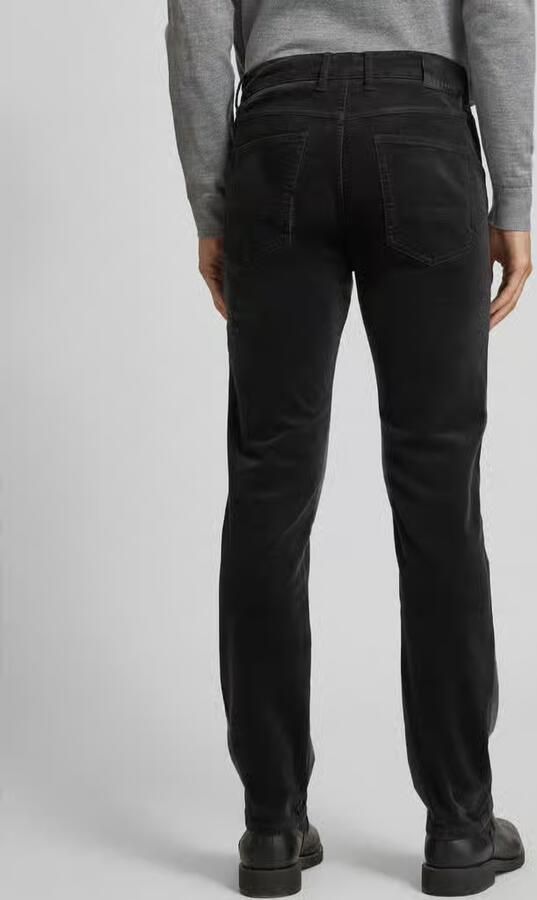 Bugatti Modern fit corduroy broek met 5-pocketmodel - Foto 3