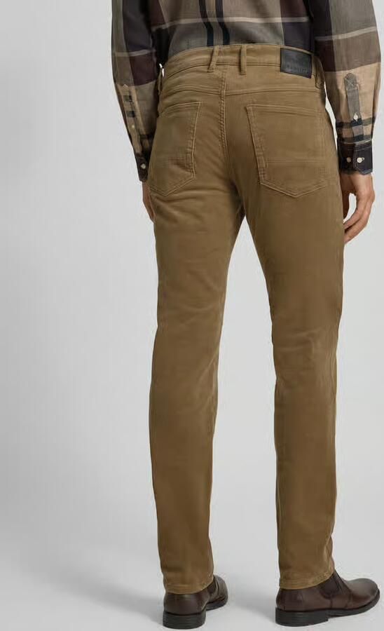 Bugatti Modern fit corduroy broek met 5-pocketmodel - Foto 3