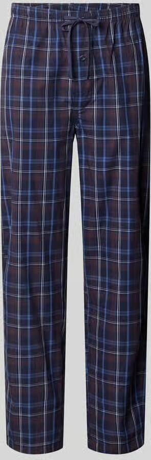 Bugatti Pyjamabroek in all-over look met tunnelkoord