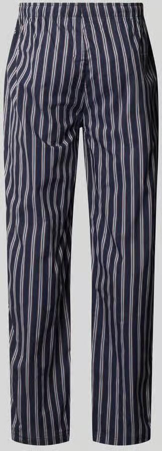 Bugatti Pyjamabroek met elastische band en tunnelkoord