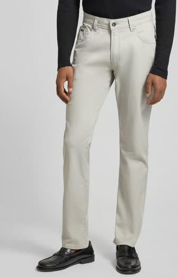 Bugatti regular fit broek in 5-pocketmodel model 'CORDOBA' - Foto 3