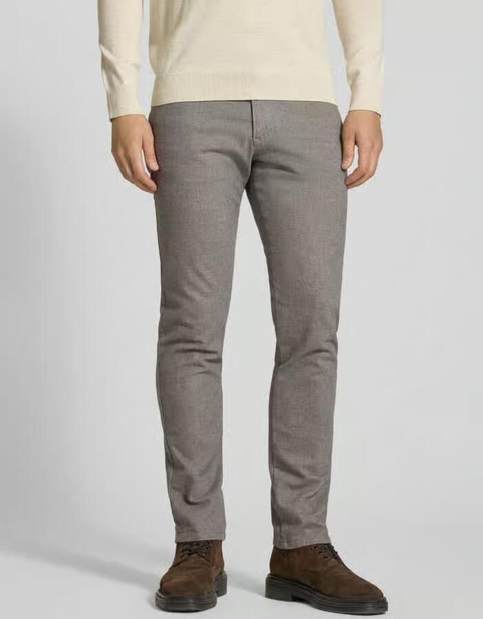 Bugatti regular fit broek van katoenmix met viscose model 'Cordoba' - Foto 2
