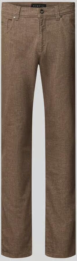 Bugatti regular fit broek van katoenmix met viscose model 'Cordoba'