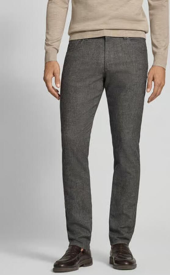 Bugatti regular fit broek van katoenmix met viscose model 'Cordoba' - Foto 2