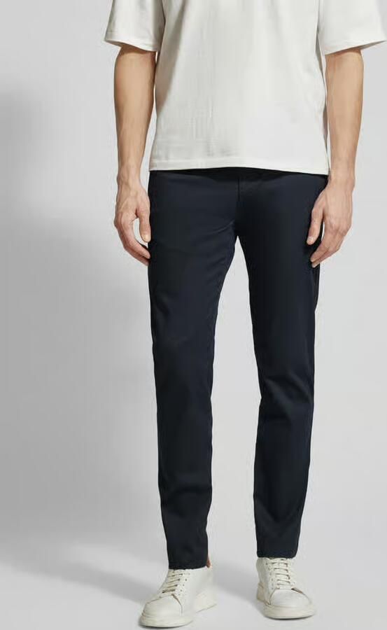 Bugatti regular fit chino met achterzakken - Foto 2
