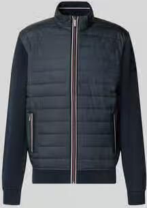 Bugatti regular fit jack in doorgestikte look model 'Selanik'