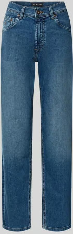Bugatti regular fit jeans met steekzakken