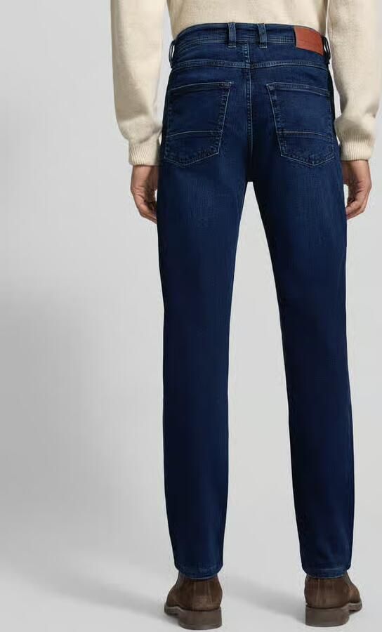 Bugatti regular fit jeans met steekzakken - Foto 4