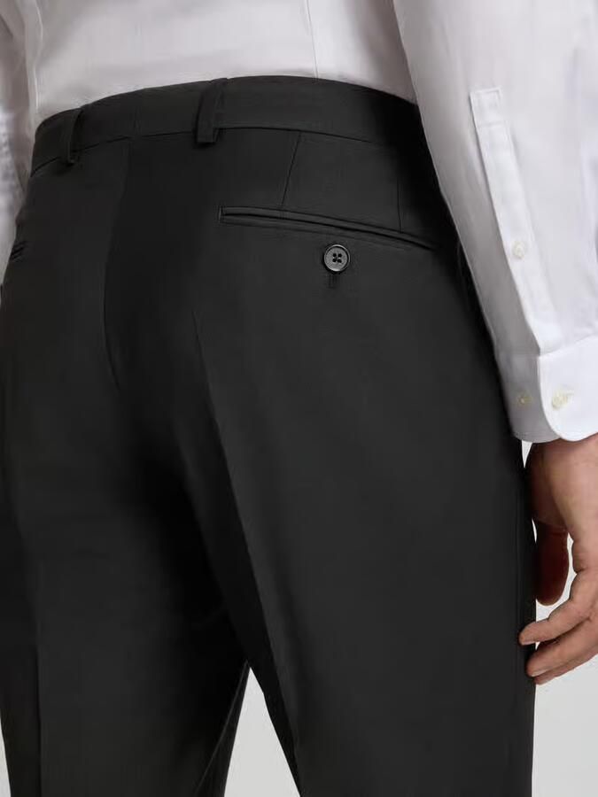 Bugatti Regular fit pantalon met persplooien - Foto 2