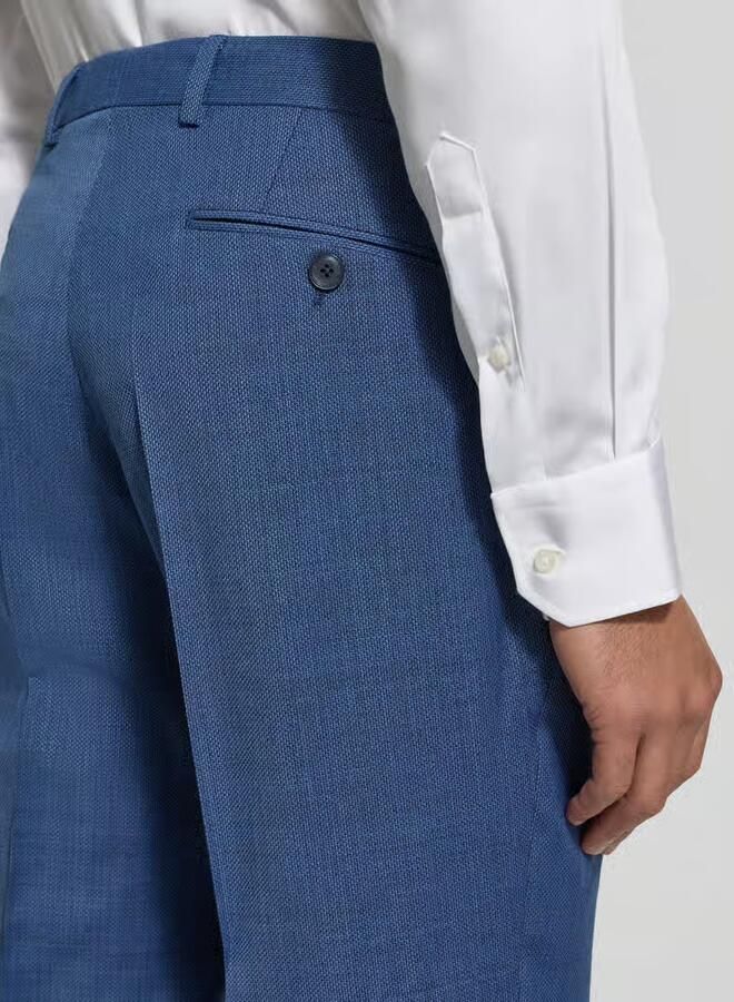 Bugatti Regular fit pantalon met persplooien