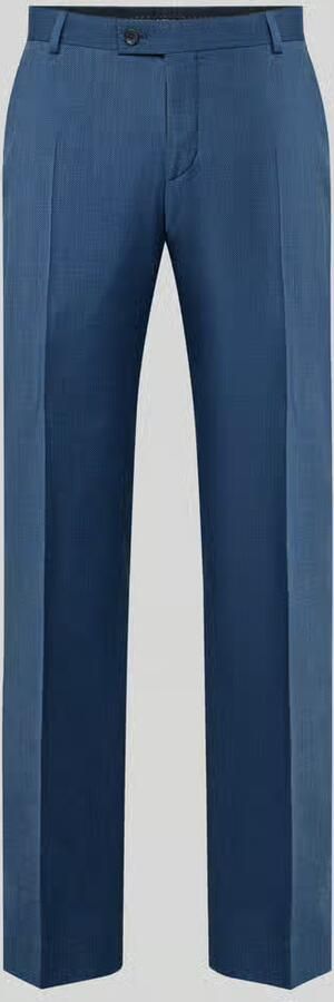 Bugatti Regular fit pantalon met persplooien - Foto 2