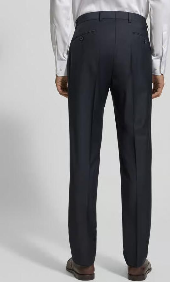 Bugatti Regular fit pantalon met persplooien
