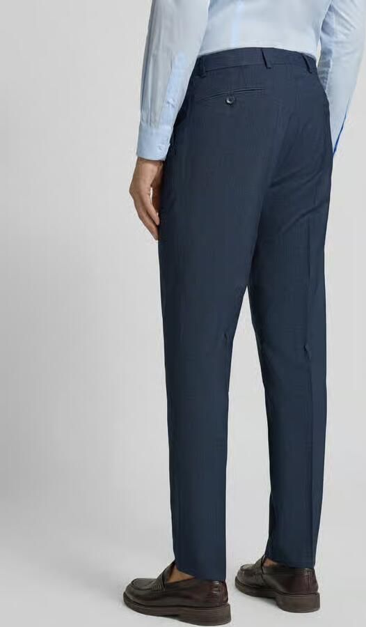 Bugatti Regular fit pantalon met persplooien