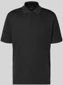 Bugatti regular fit poloshirt met borstzak en labelstitching