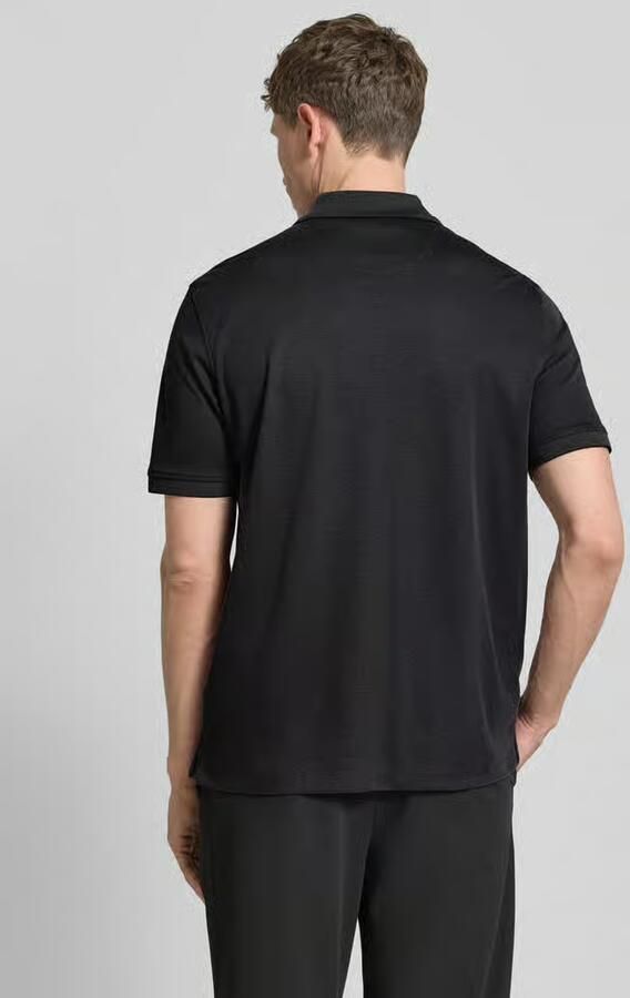 Bugatti regular fit poloshirt met borstzak en labelstitching - Foto 2